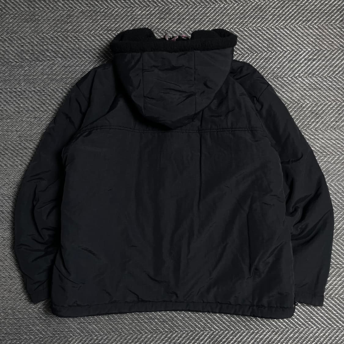 NBA LA레이커스 빅로고 리버시블 플리스 후드 자켓y 5190 상품이미지5