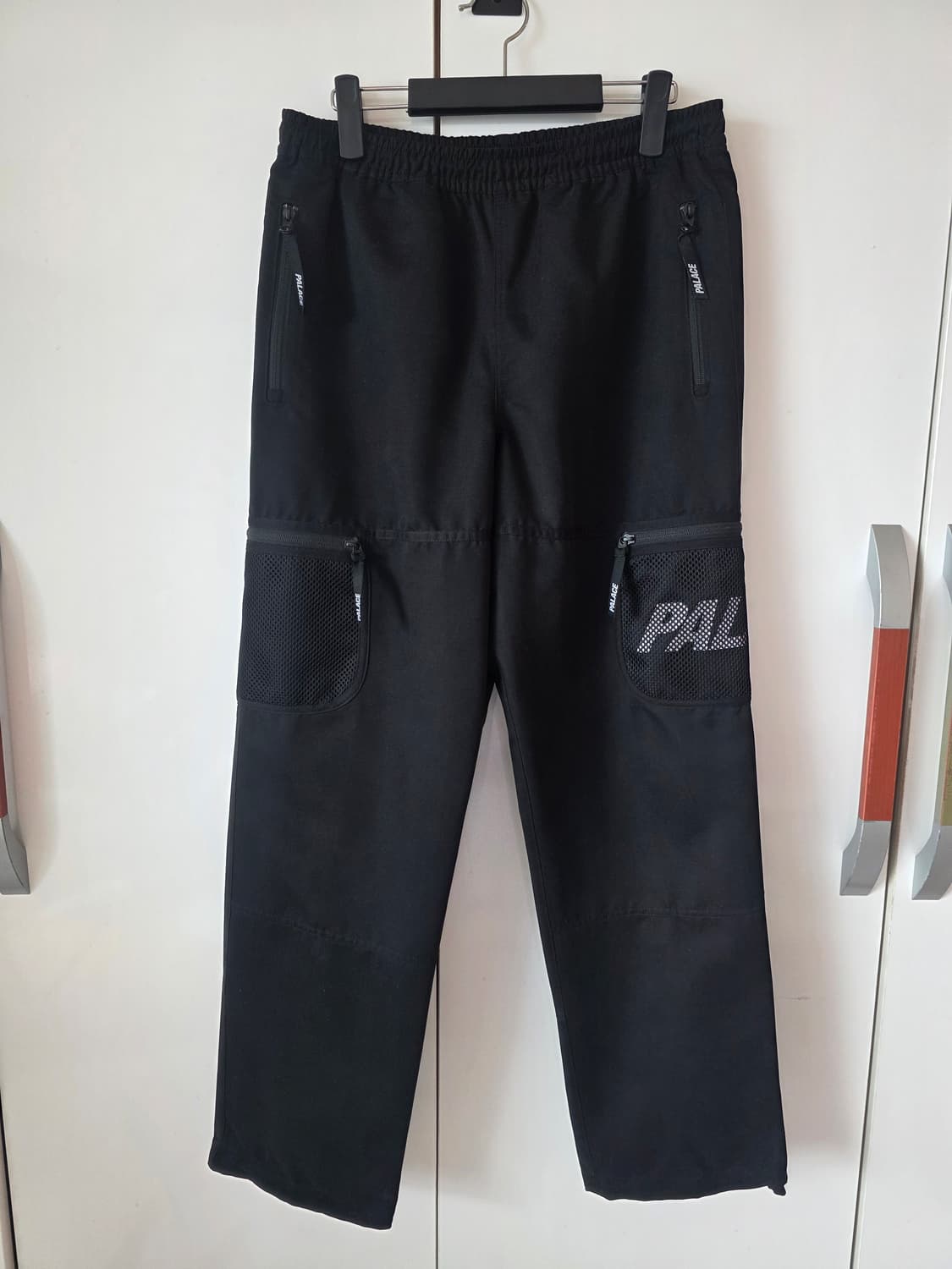 팔라스 메쉬 포켓 쉘 팬츠 블랙 상품이미지1