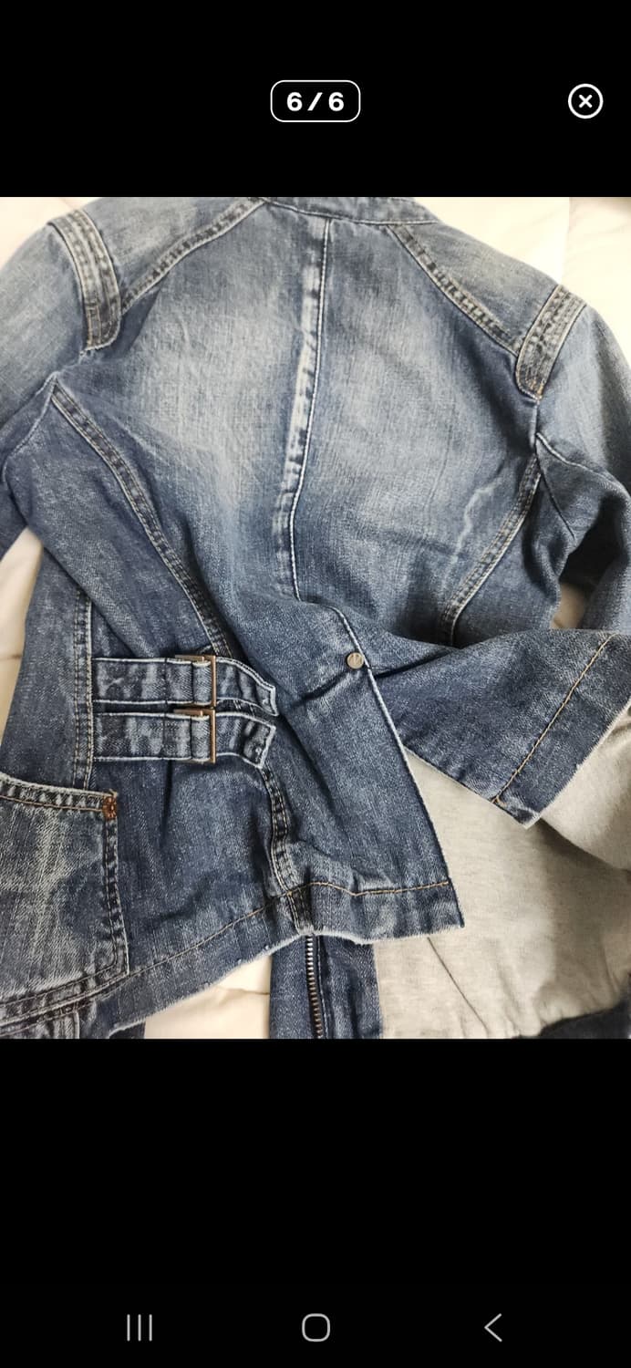 Y2k & punk mood denim jacket 펑크 청자켓 상품이미지5