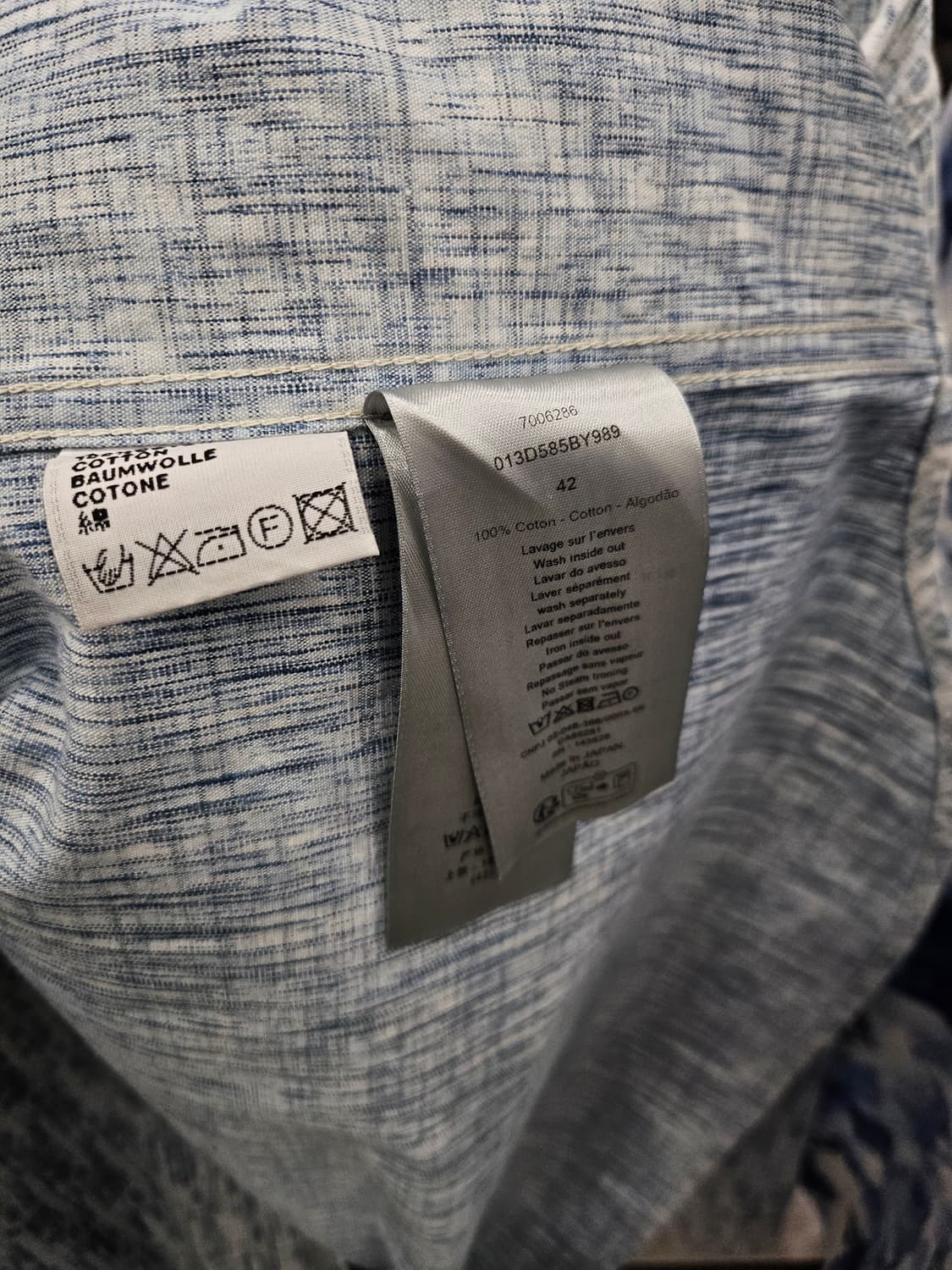 디올 카스리 셔츠자켓 42사이즈
 상품이미지4