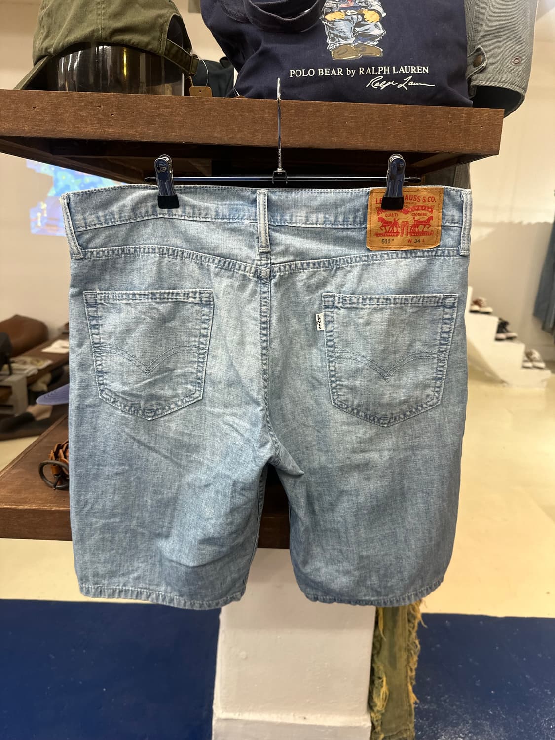 Levis 리바이스 511 데님 반바지 상품이미지7