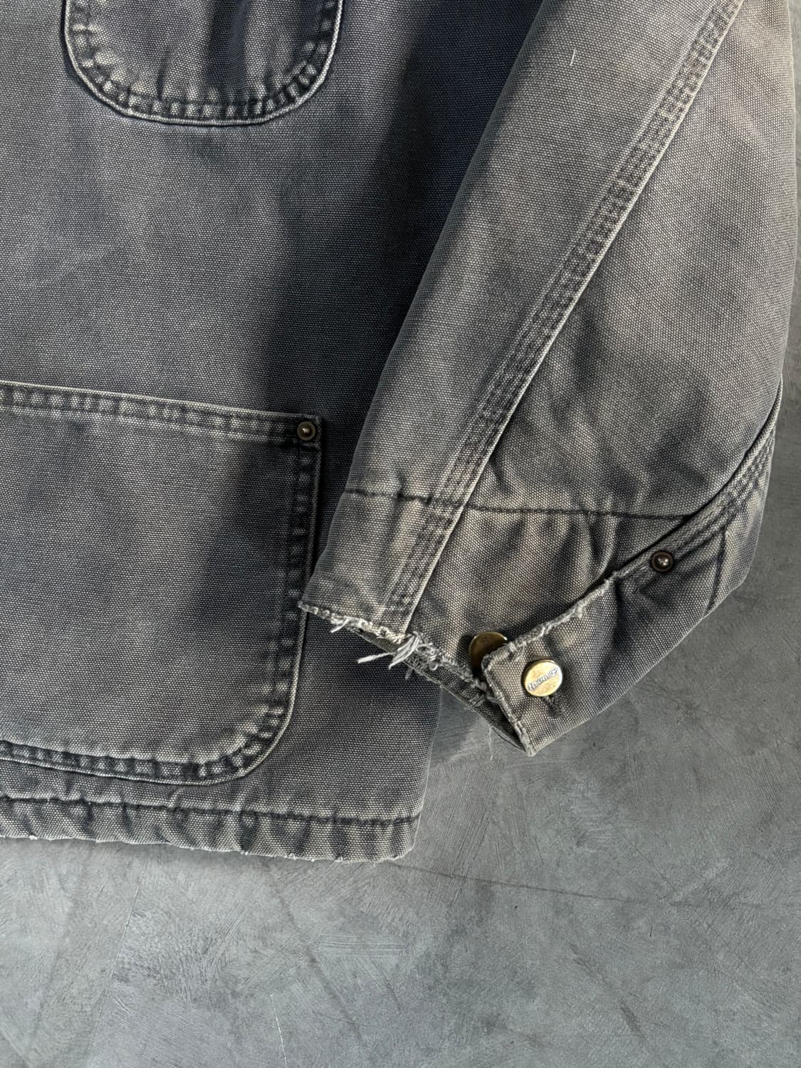 Carhartt 칼하트 그레이 워크 자켓 상품이미지4