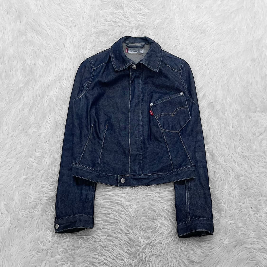 리바이스 엔지니어드 크롭 데님 자켓 상품이미지2