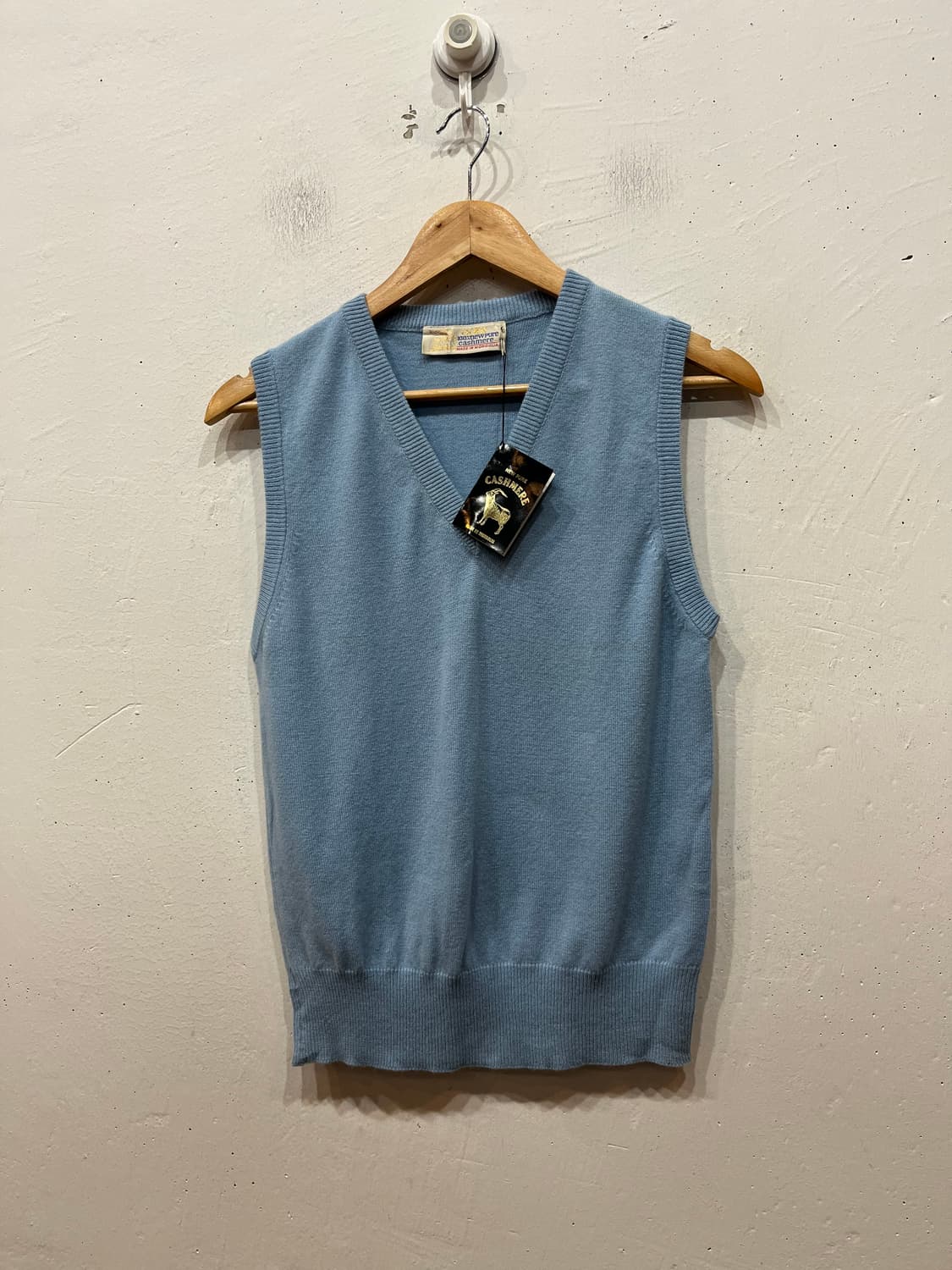 GOBI 고비 캐시미어100% 베스트 조끼 미사용품 상품이미지1