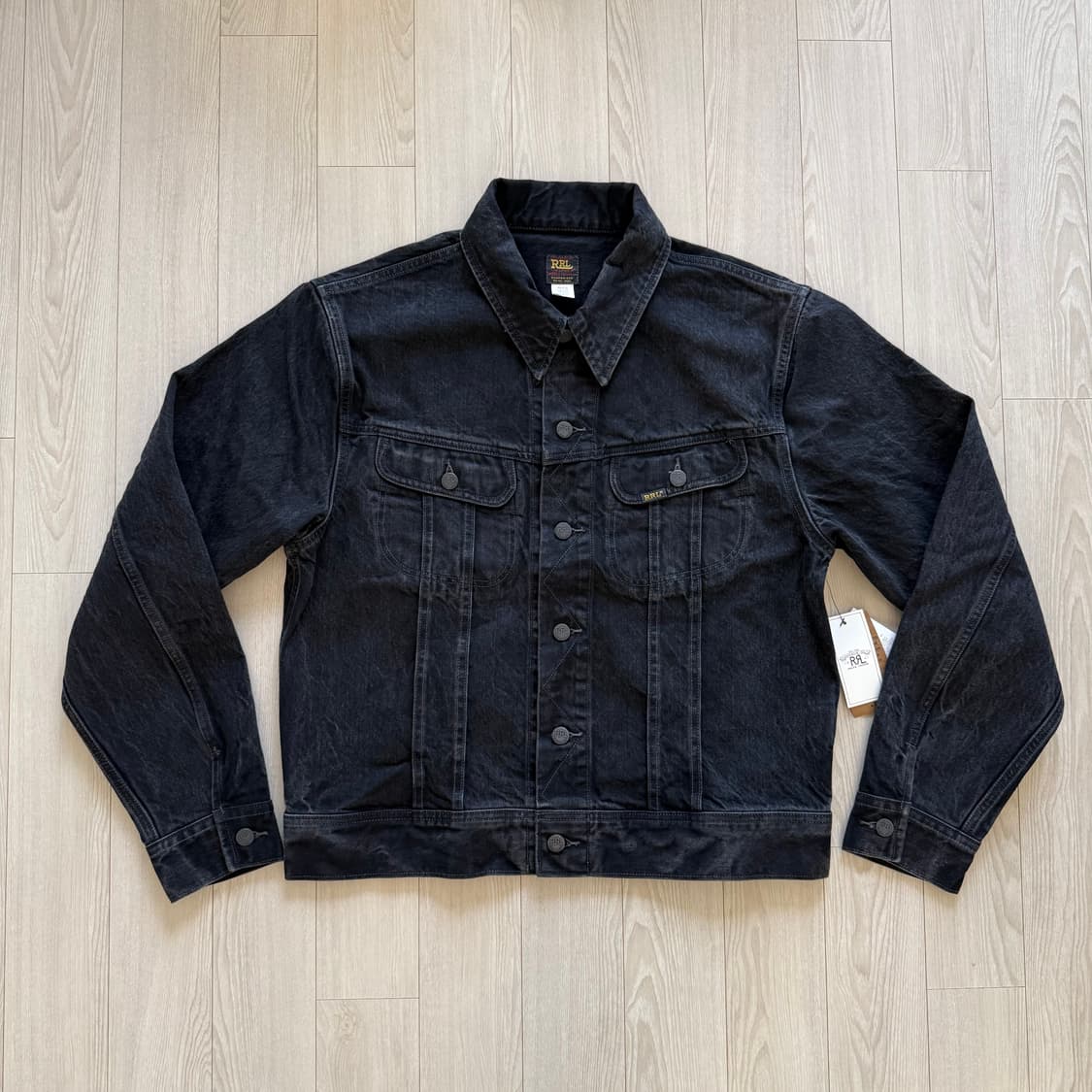 RRL 더블알엘 Lot 271 데님 트러커 자켓 L 상품이미지1