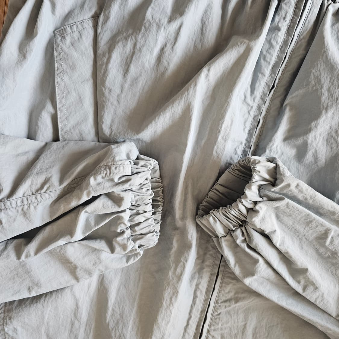 105~110 XL 2XL 나일론 바람막이 봄 간절기 점퍼 외투 1회착 상품이미지7