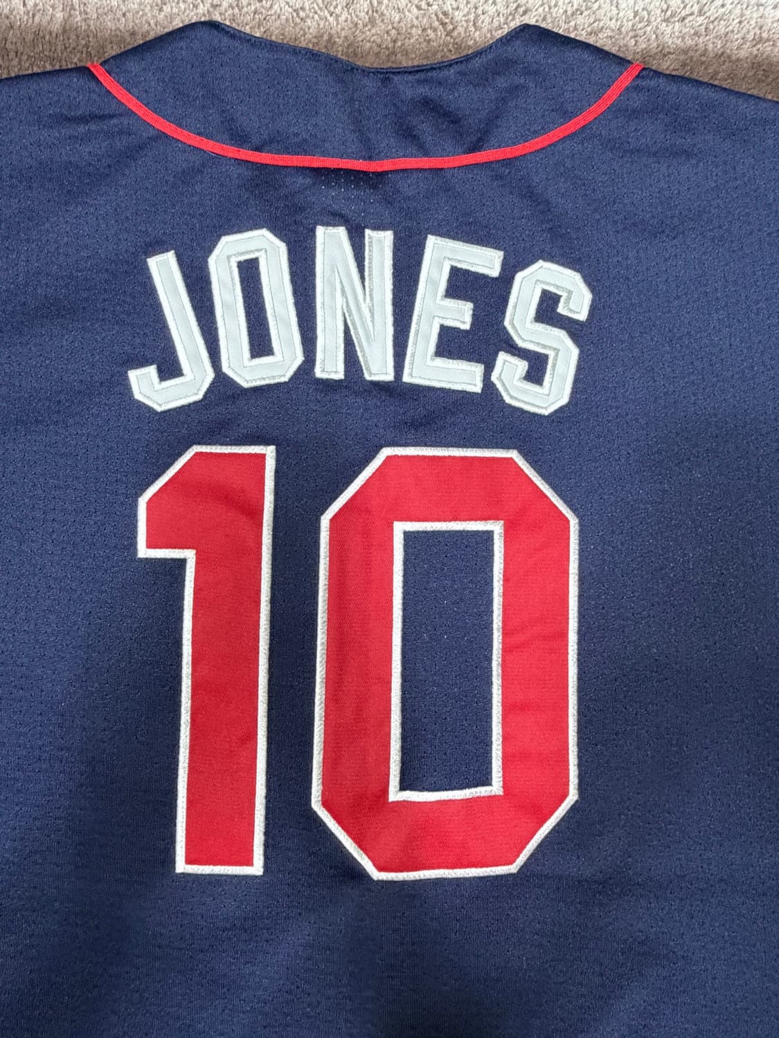 [XL]애틀랜타 브레이브스 chipper Jones 야구유니폼 상품이미지4