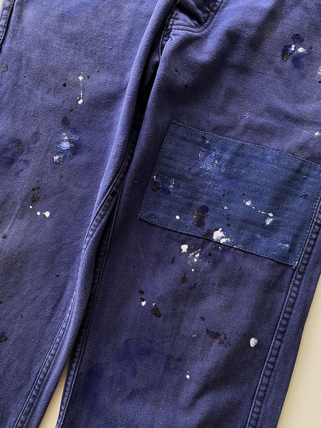 빈티지 오리지널 페인팅 프렌치 워크팬츠 006 상품이미지6