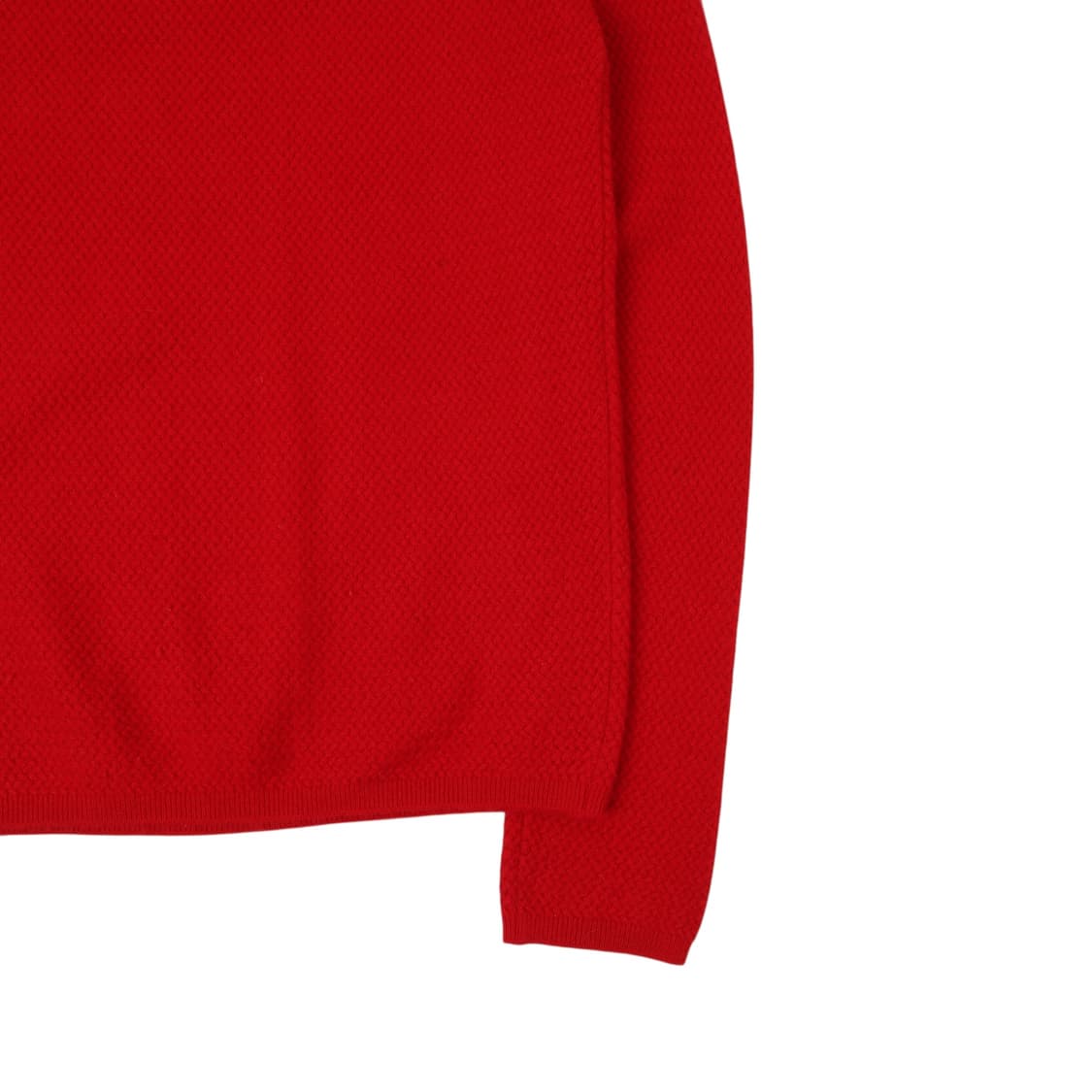 라코스테 우먼스 레드 울 니트 스웨터 상품이미지7