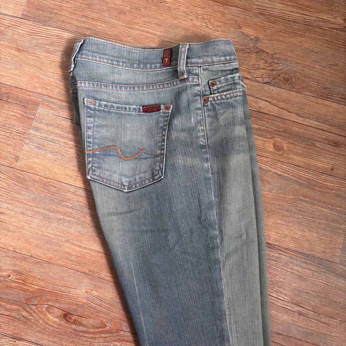 세븐진 29 부츠컷 데님 청바지 슬림 미국 수입 정품  상품이미지10