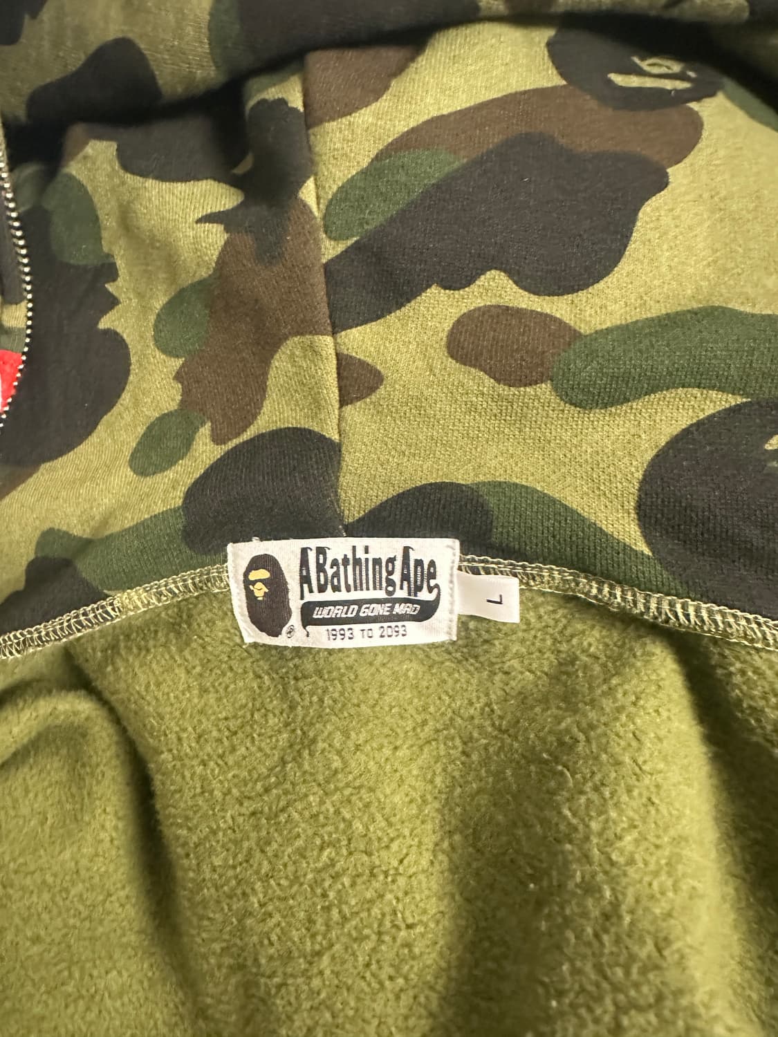 베이프 샤크 후드집업 상품이미지3