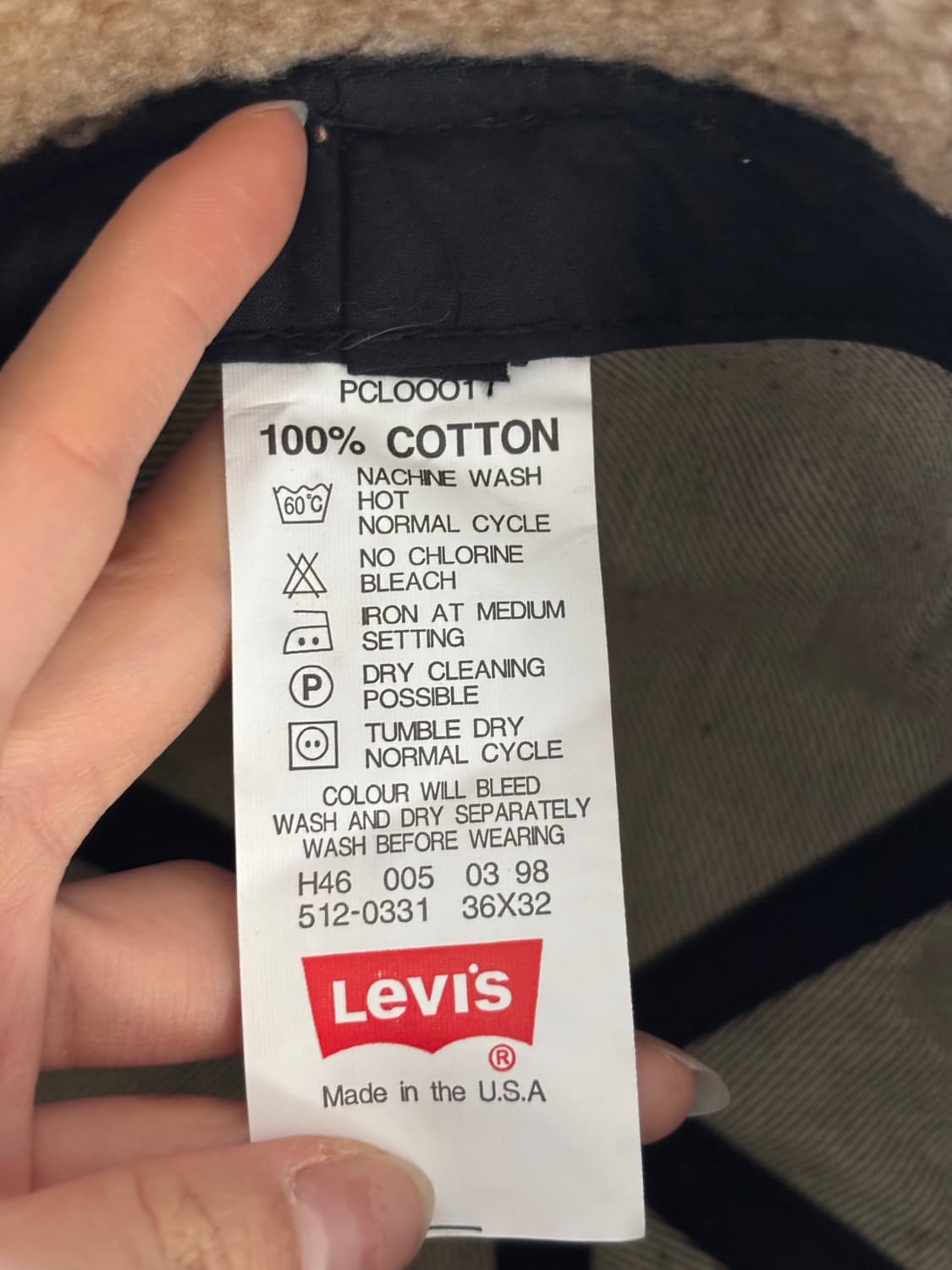 Levi's 리바이스 데님 쉐르파 트래퍼 햇 상품이미지9