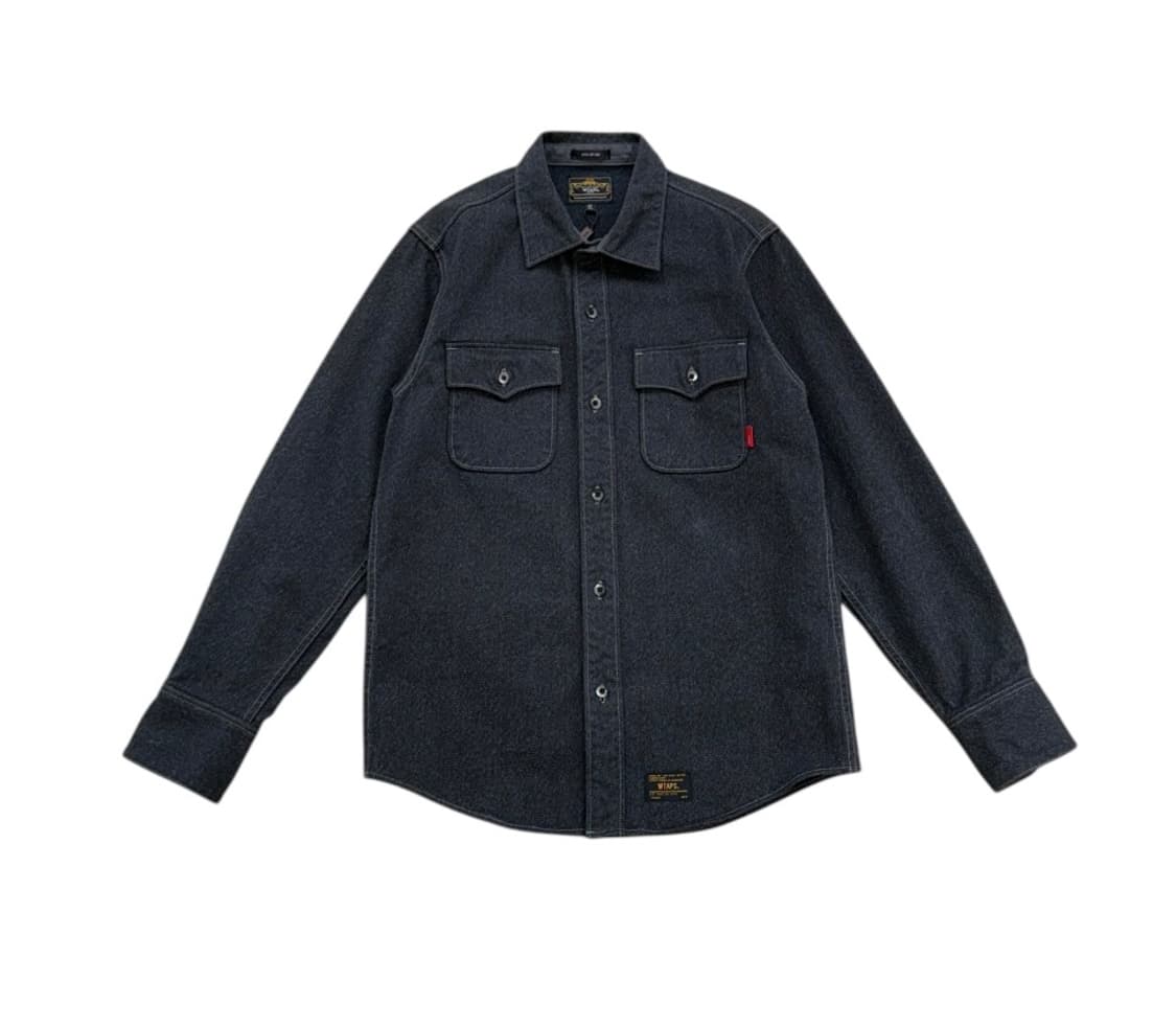 더블탭스 CPO 데님 포켓 셔츠 상품이미지1
