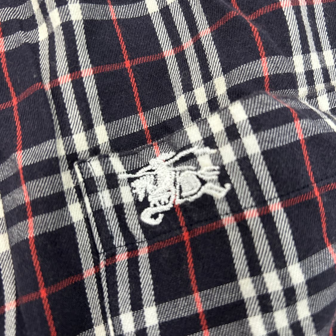 버버리 체크 긴팔 셔츠 m 상품이미지3