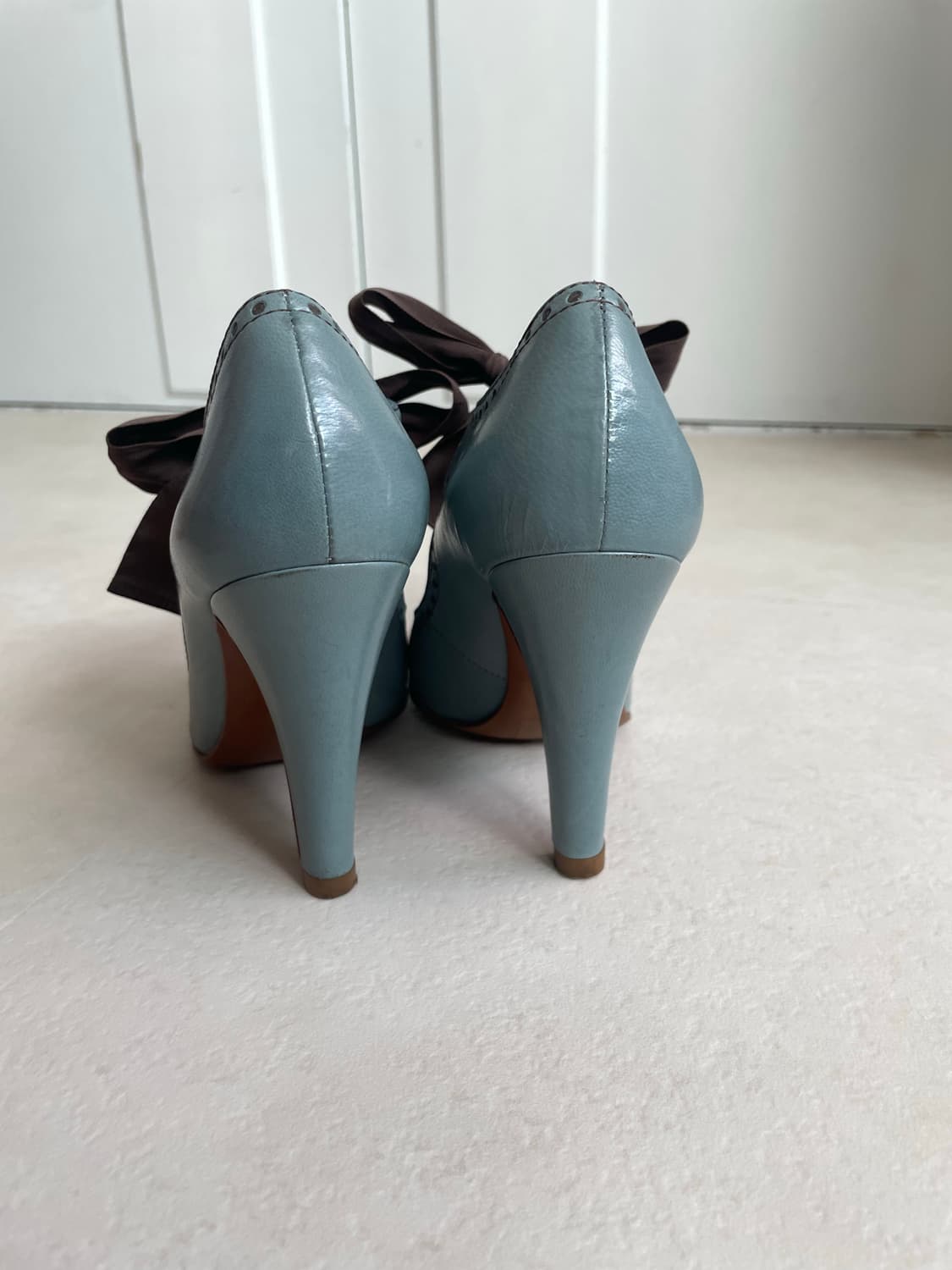 90's Moschino cheap and chic bow heels 상품이미지6