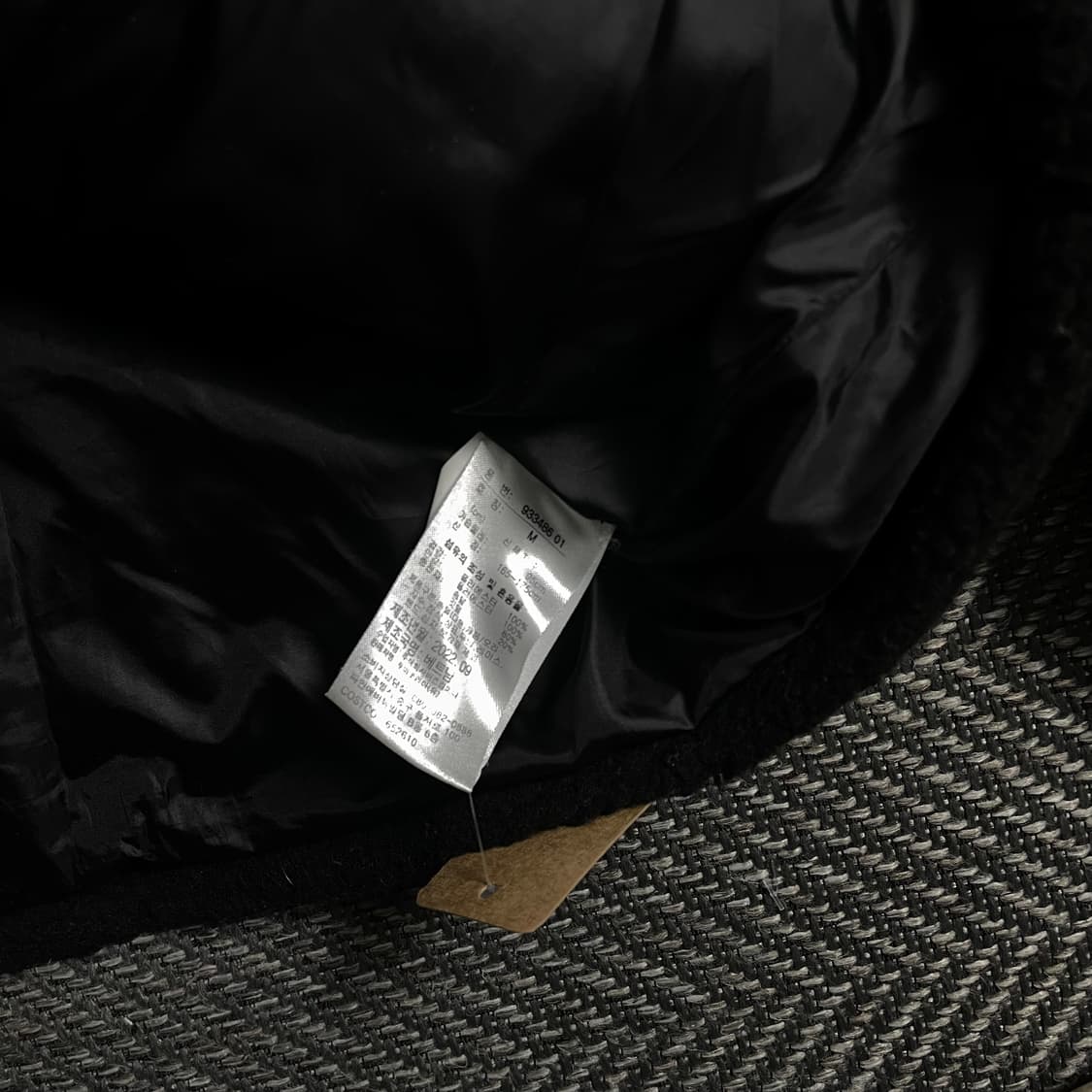 퓨마 자수로고 덕다운 푸퍼 쉐르파 플리스 패딩 블랙o 5054 상품이미지6