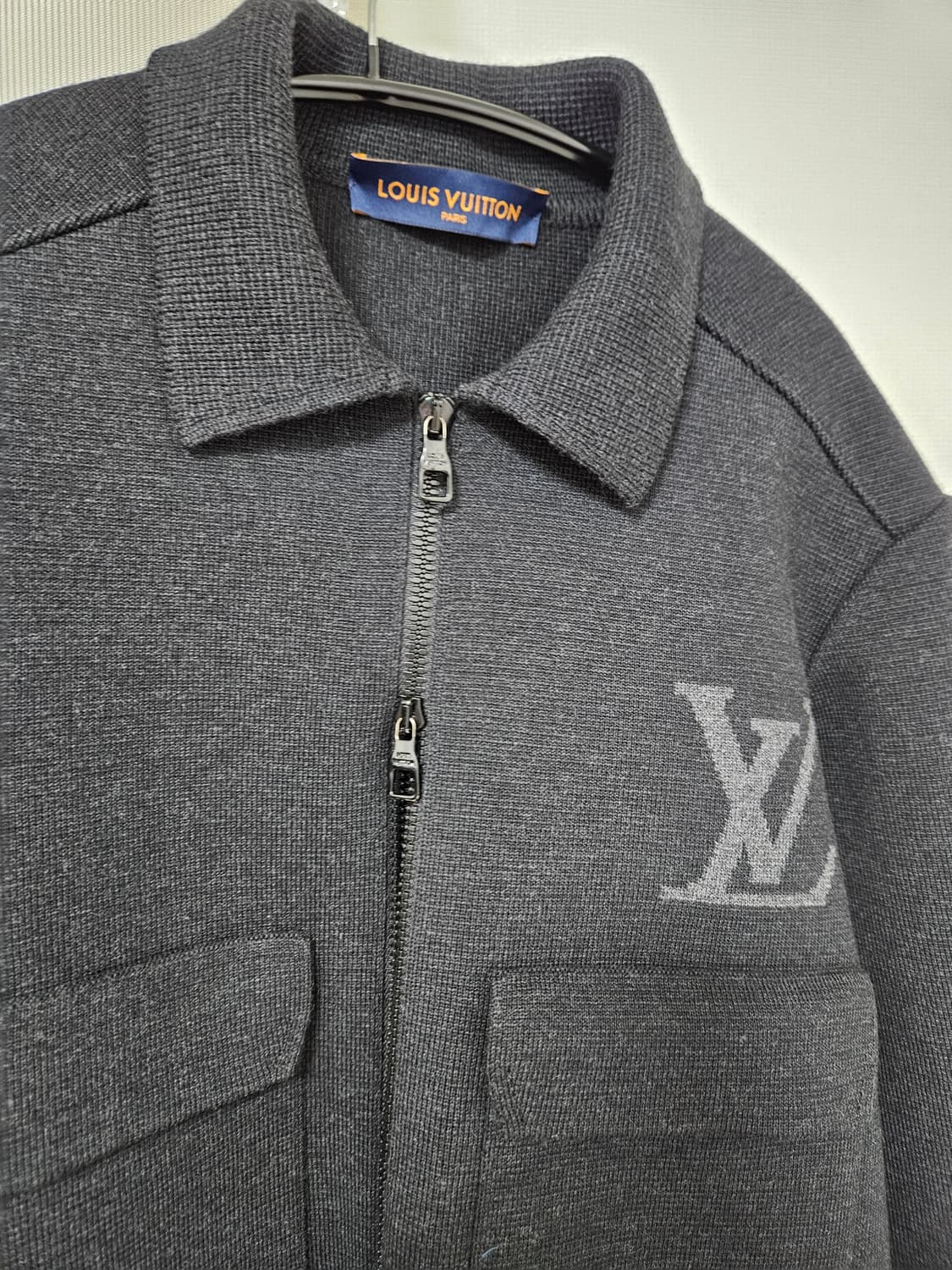 루이비통 울니트 블루종 자켓블랙 상품이미지3