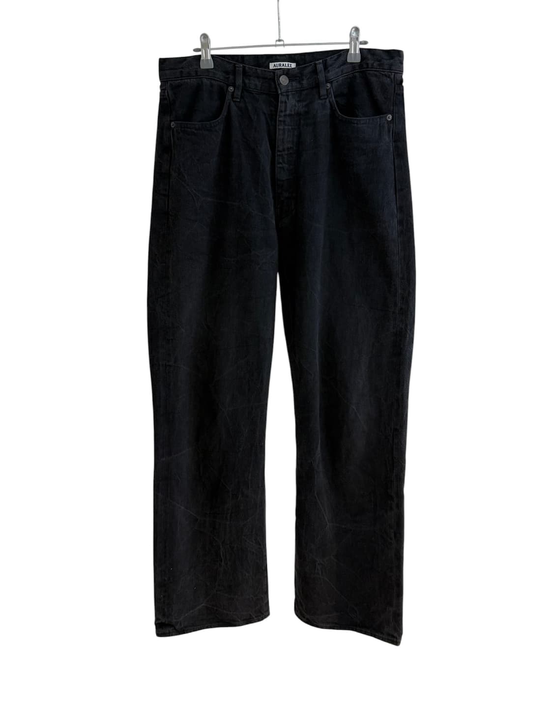 오라리 23SS 셀비지 페이디드 라이트 데님 팬츠 상품이미지1