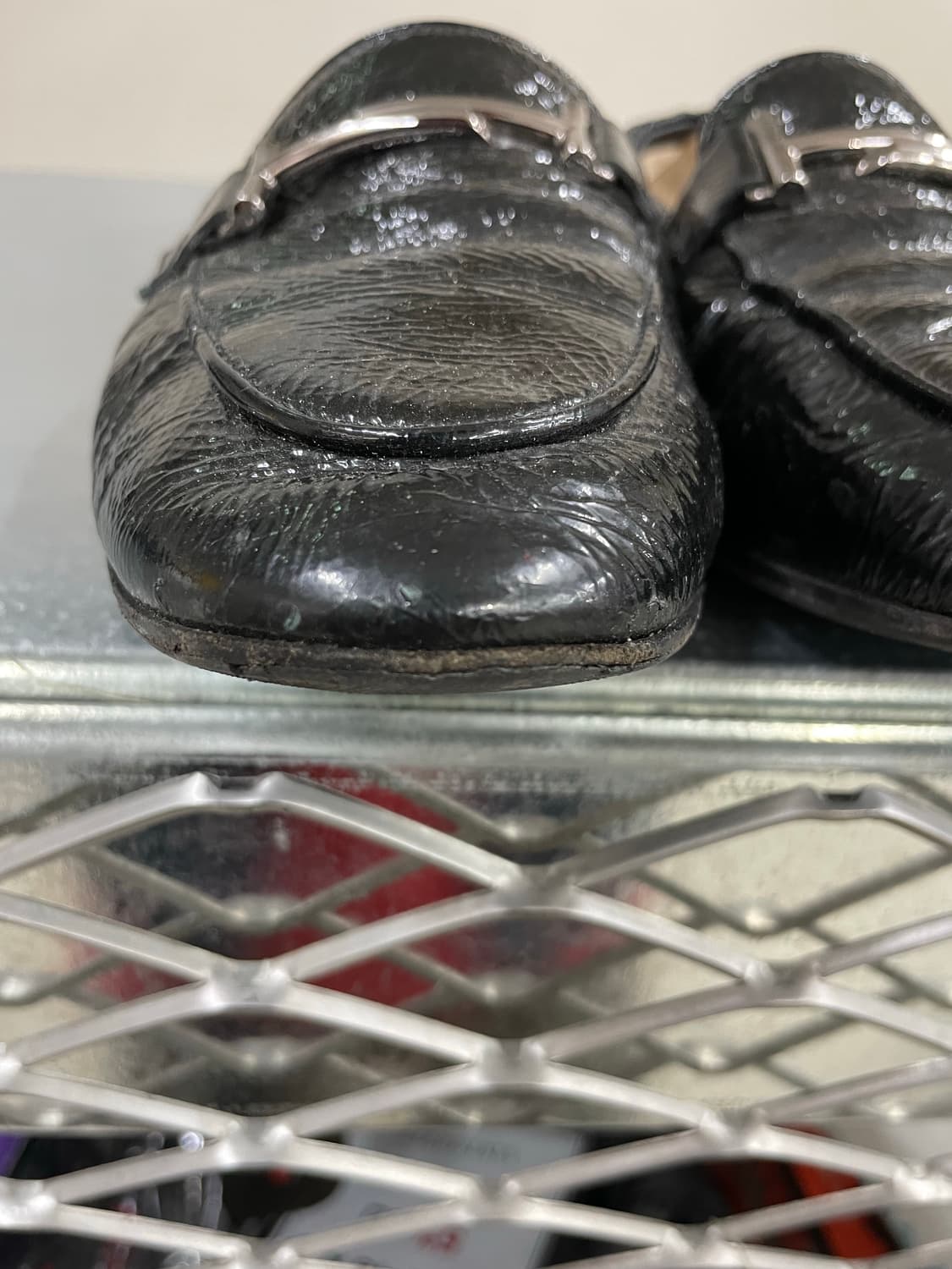 토즈 레더 플랫 로퍼 블랙 39 상품이미지9