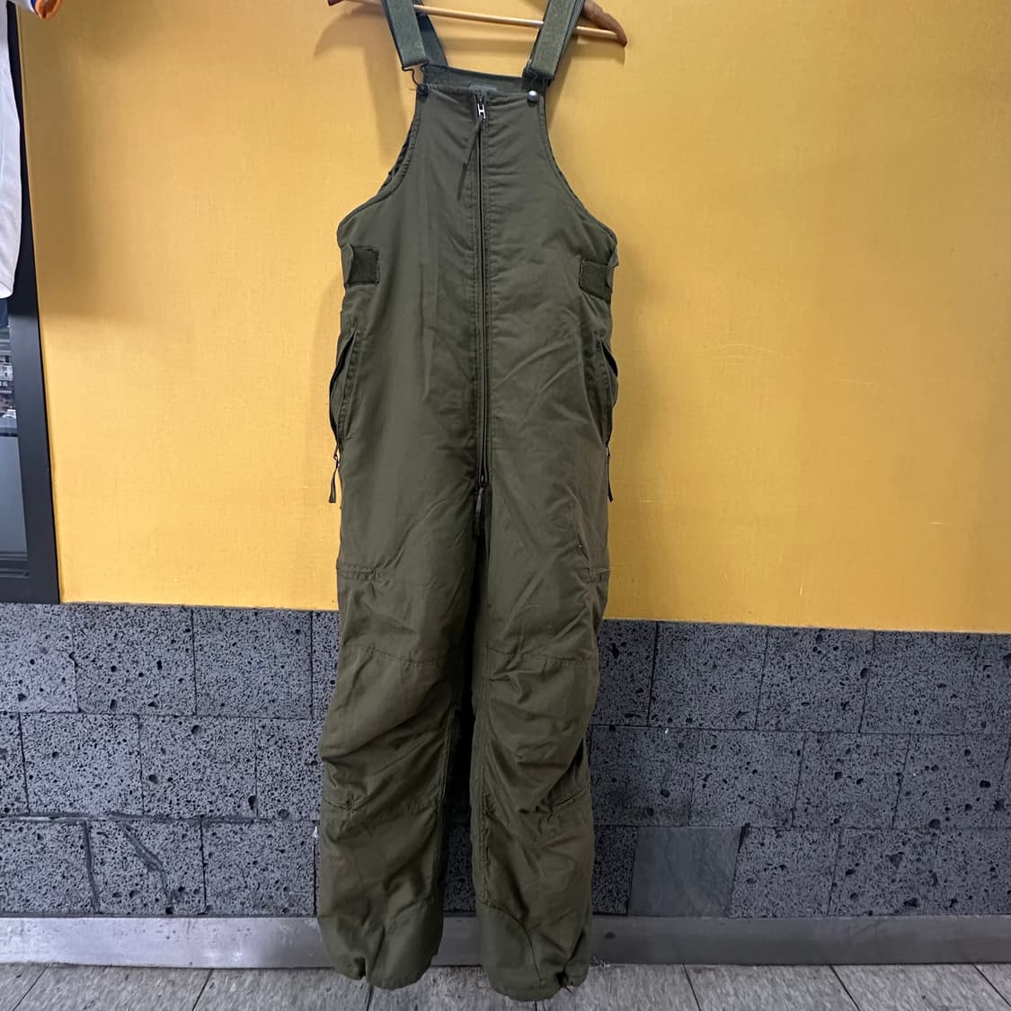 미군 장갑차 승무원 오버롤바지 상품이미지8