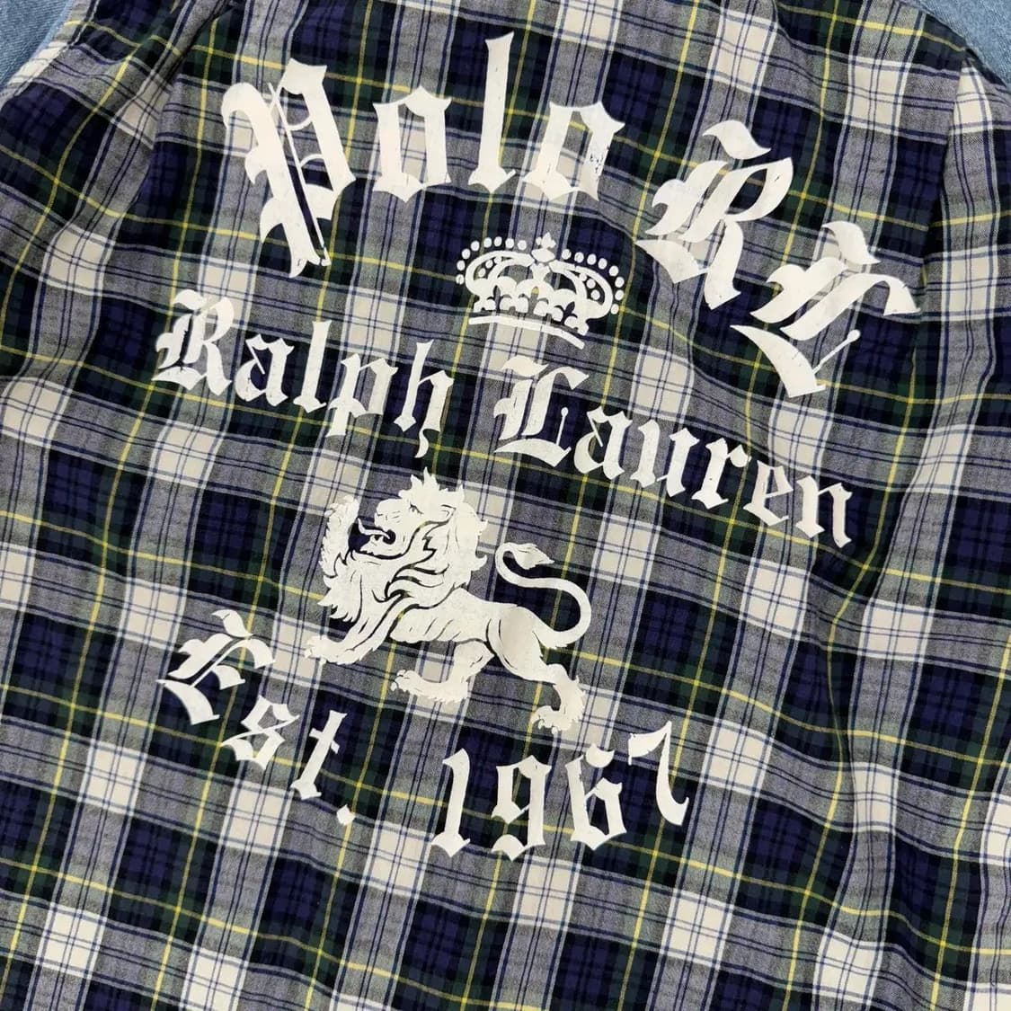 아동용 7 폴로 랄프로렌 타이거패치 데님 남방 셔츠  상품이미지5