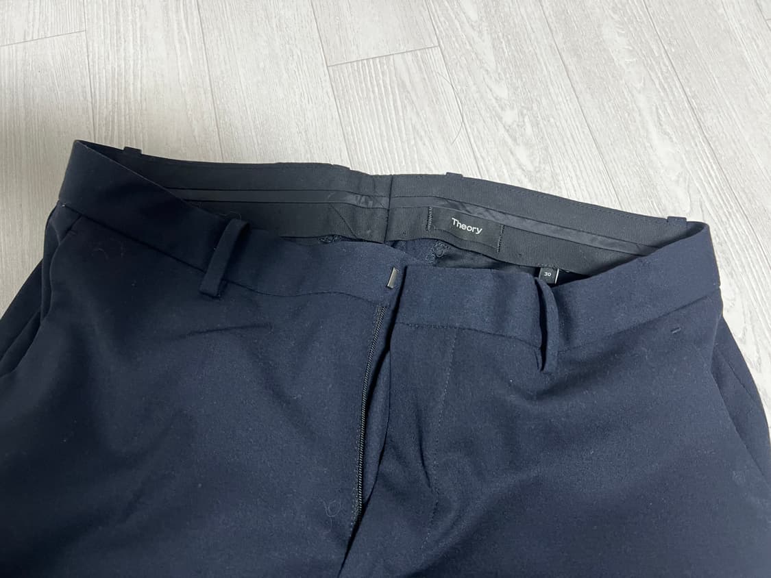 띠어리 다크네이비 슬랙스 팬츠 상품이미지4