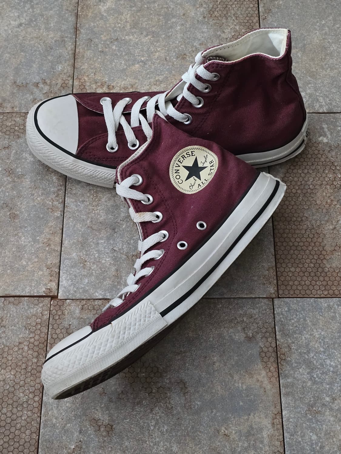 (250)컨버스 척테일러 올스타 하이 와인  상품이미지6