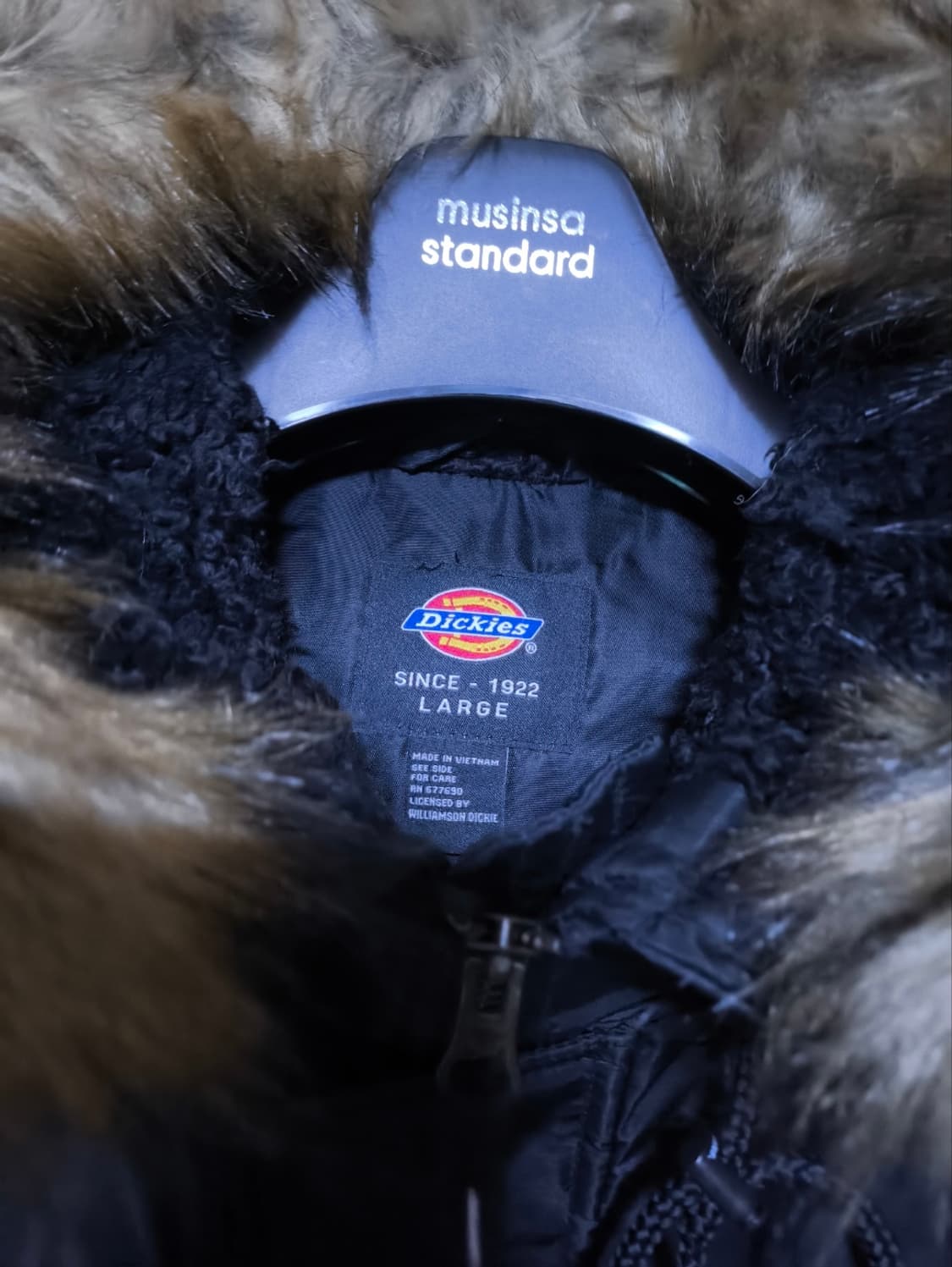 100 디키즈 밀리터리 패딩 파카 상품이미지4