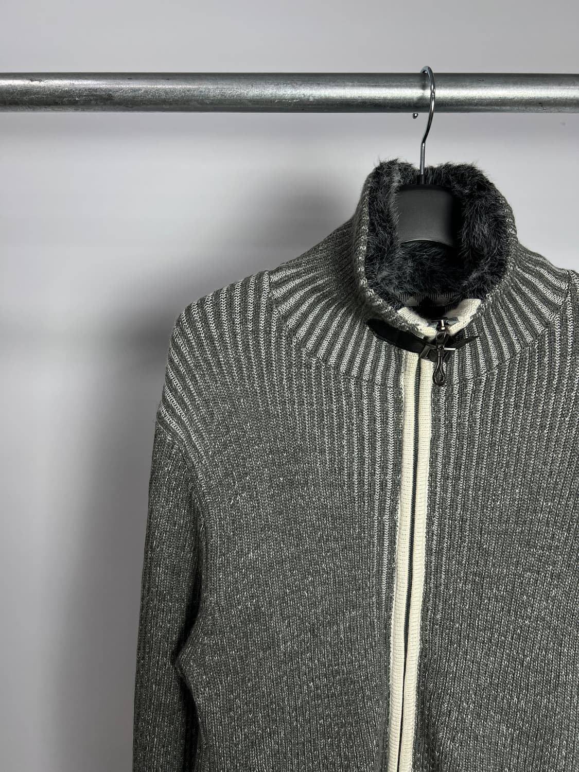 MALE & CO 니트 집업 상품이미지2