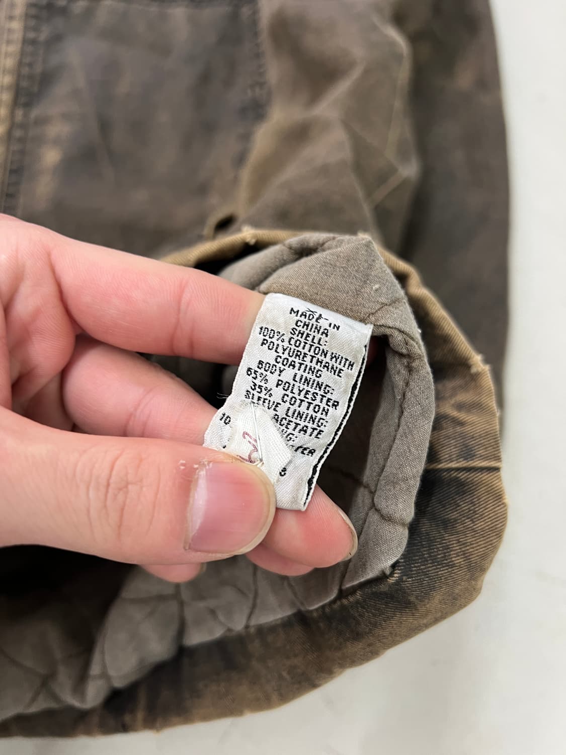 알마니 익스체인지 오버핏 왁스드 파카 상품이미지5