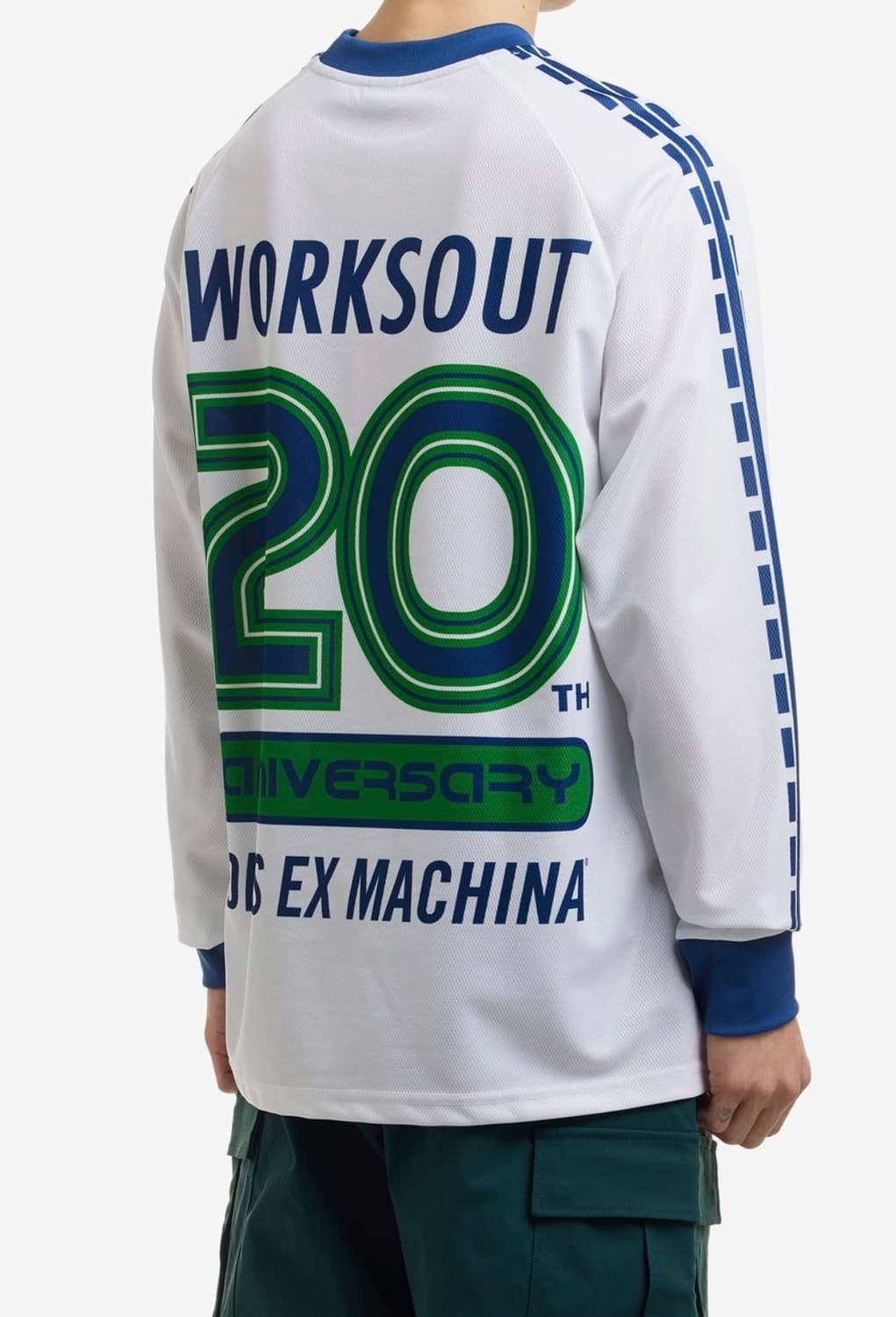 데우스X웍스아웃 20주년 한정판 저지 M사이즈 상품이미지2