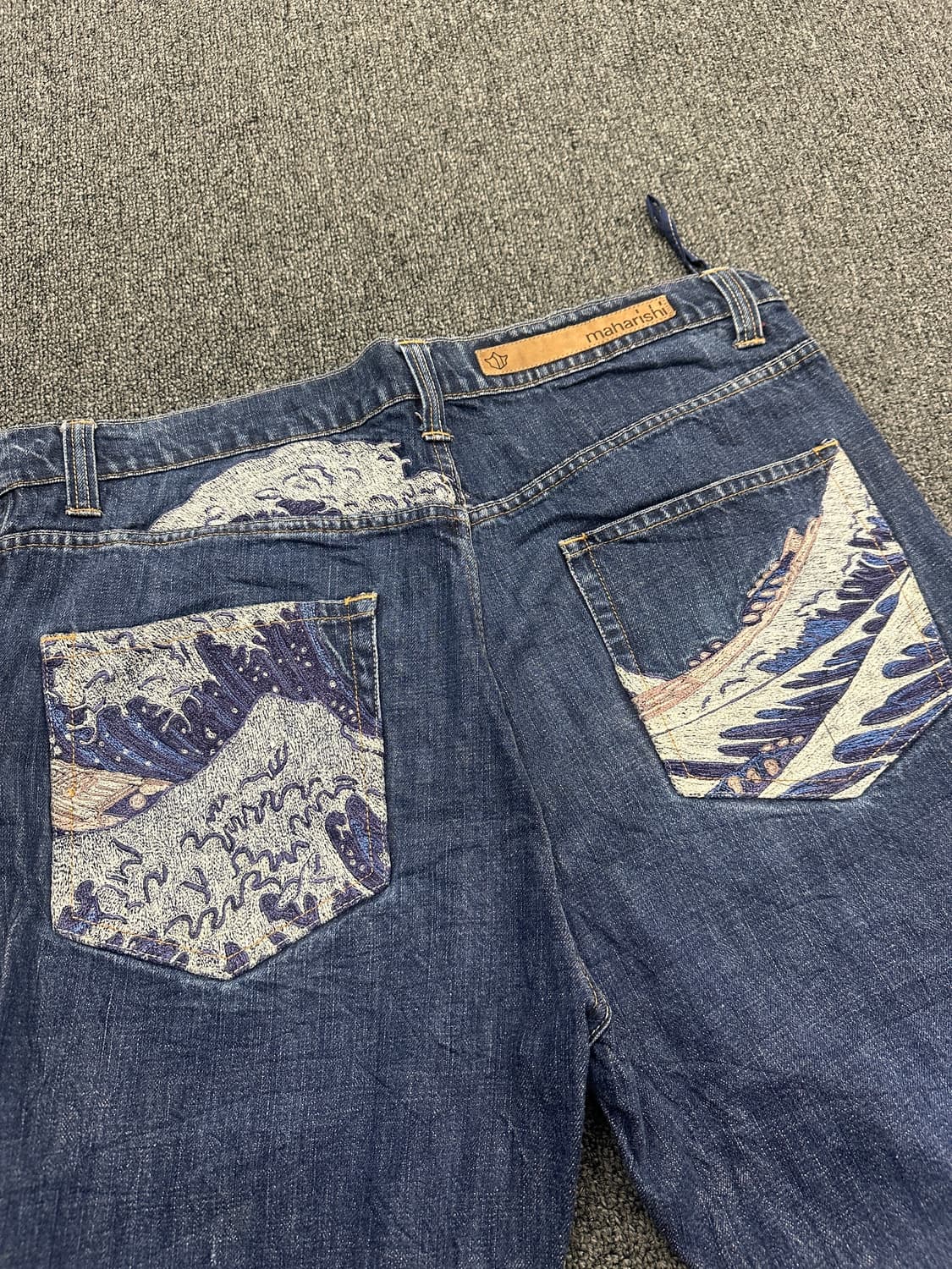 MAHARISHI 재패니즈 자수 데님팬츠 상품이미지2