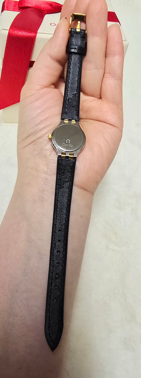 오메가드빌18k다이아시계 정품 24mm  상품이미지7