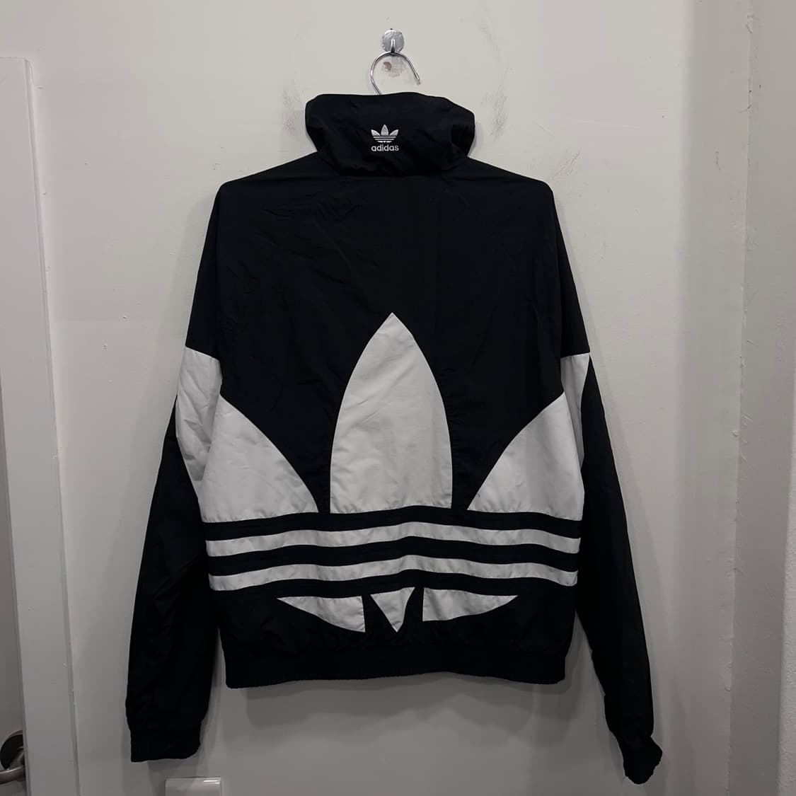 아디다스 오리지널 올드스쿨 빅로고 래글런 바람막이 상품이미지5