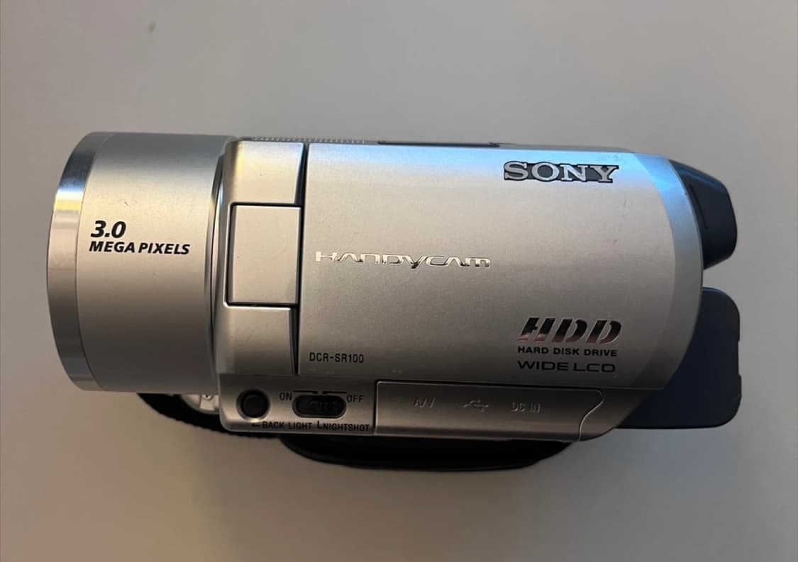 소니 dcr-sr100 빈티지 캠코더 상품이미지1