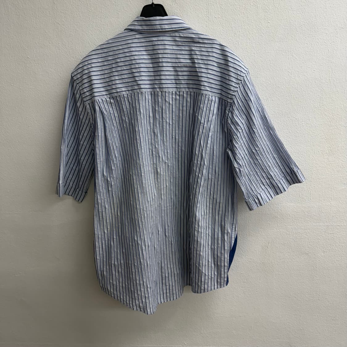 MSGM 블루 스트라이프 패턴에 토코 투칸 셔츠 (40) 상품이미지5