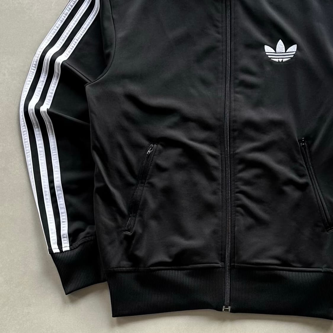 [S-M]아디다스 구형 파이어버드 블랙 트랙탑 져지 상품이미지3