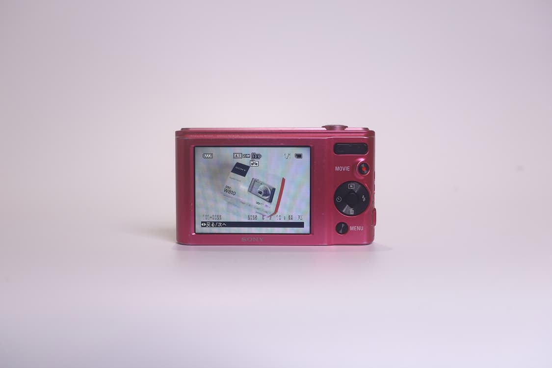 소니 사이버샷 W810 핑크 상품이미지7