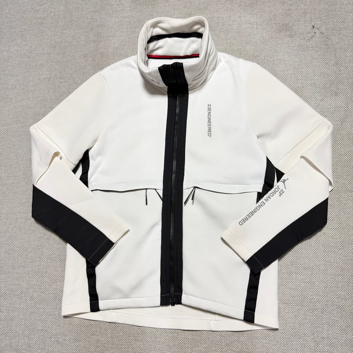 조던 엔지니어드 화이트 기모 자켓 상품이미지1