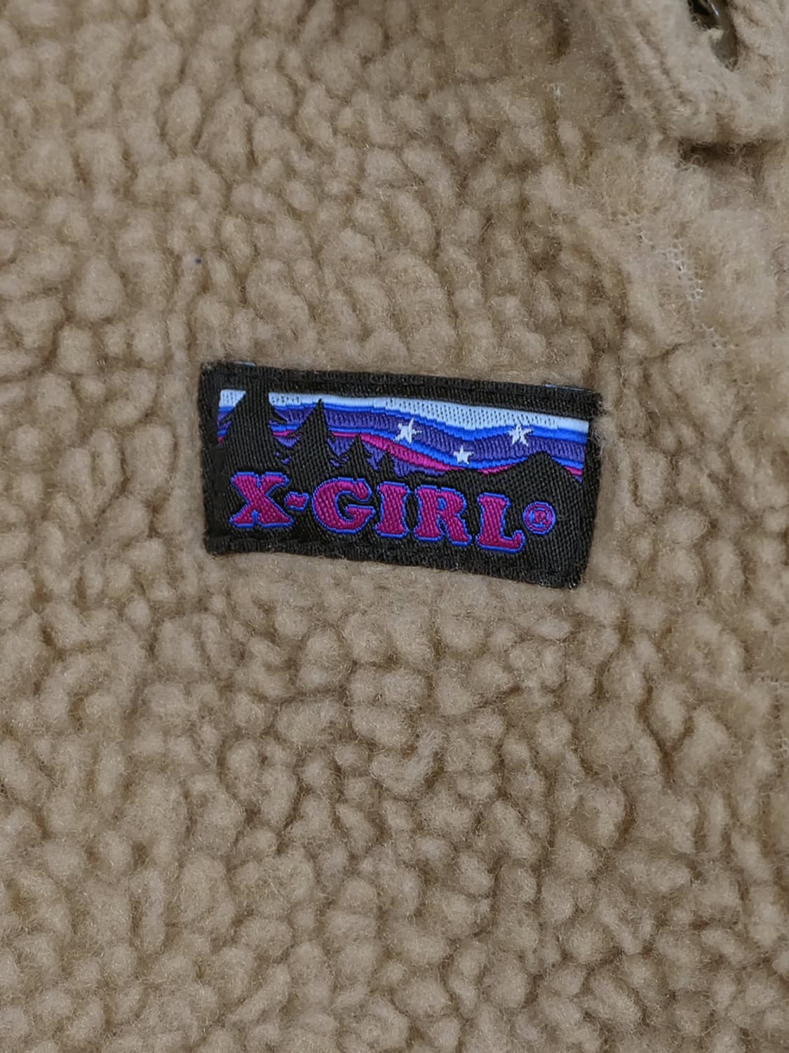  X-girl hooded fleece coat 상품이미지6