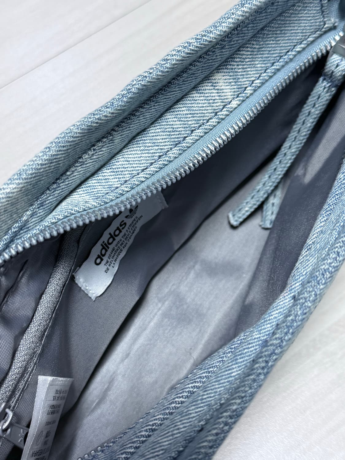 아디다스 데님 숄더백 상품이미지5