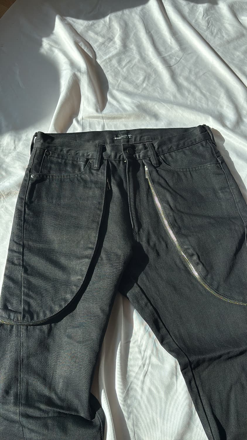 Back-to-front Zipper Pants 상품이미지2