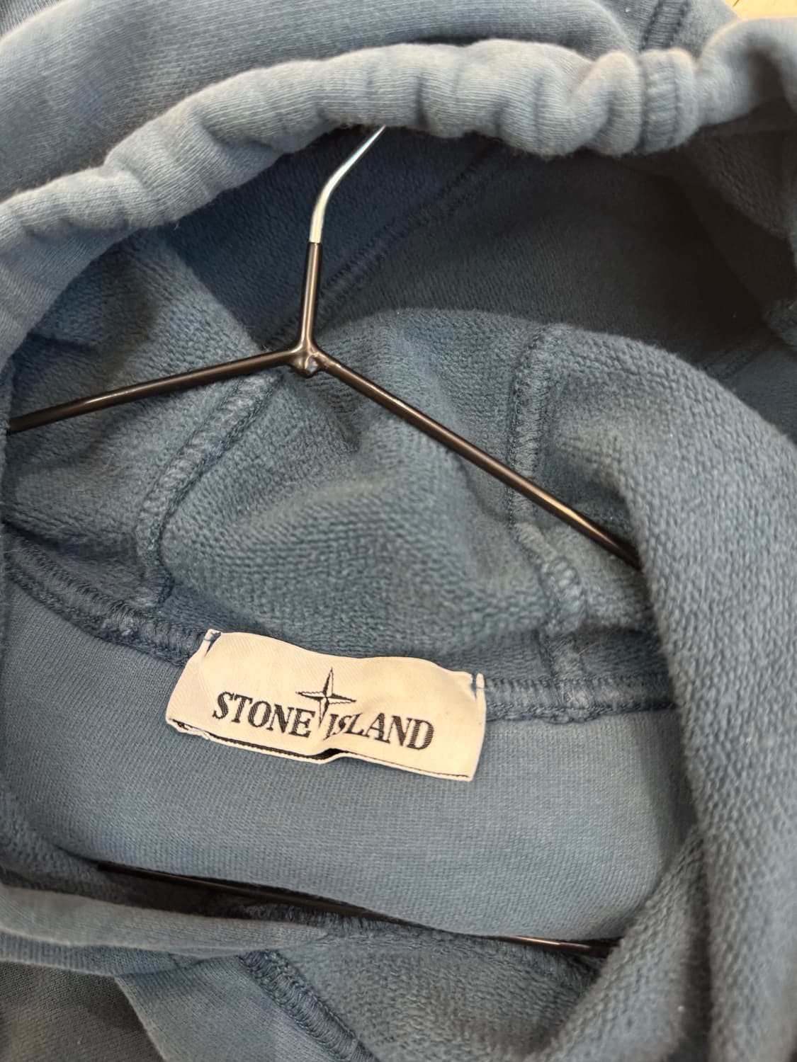 [정품] 스톤아일랜드 미네랄 블루 후드티 XL 상품이미지3