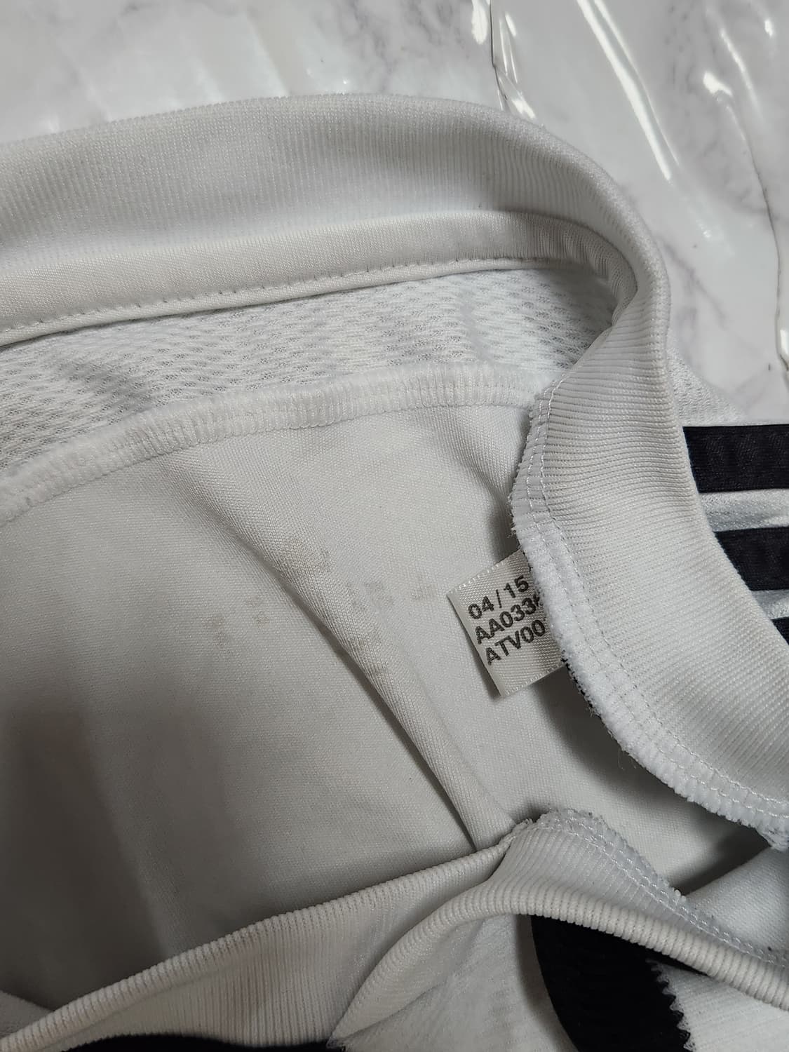 15-16 아디다스 유벤투스 홈 유니폼 반팔 노마킹 상품이미지4