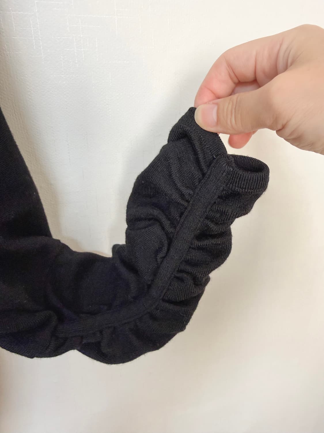 issey miyake 셔링 터틀넥 울 니트 상품이미지2