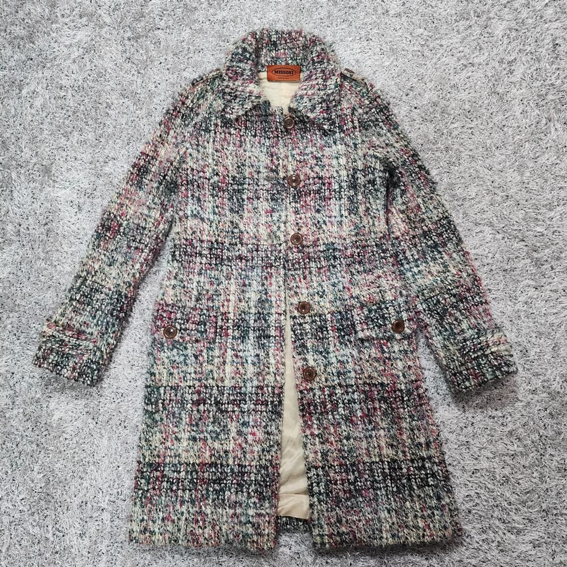 미쏘니 트위드 코트 42 상품이미지1