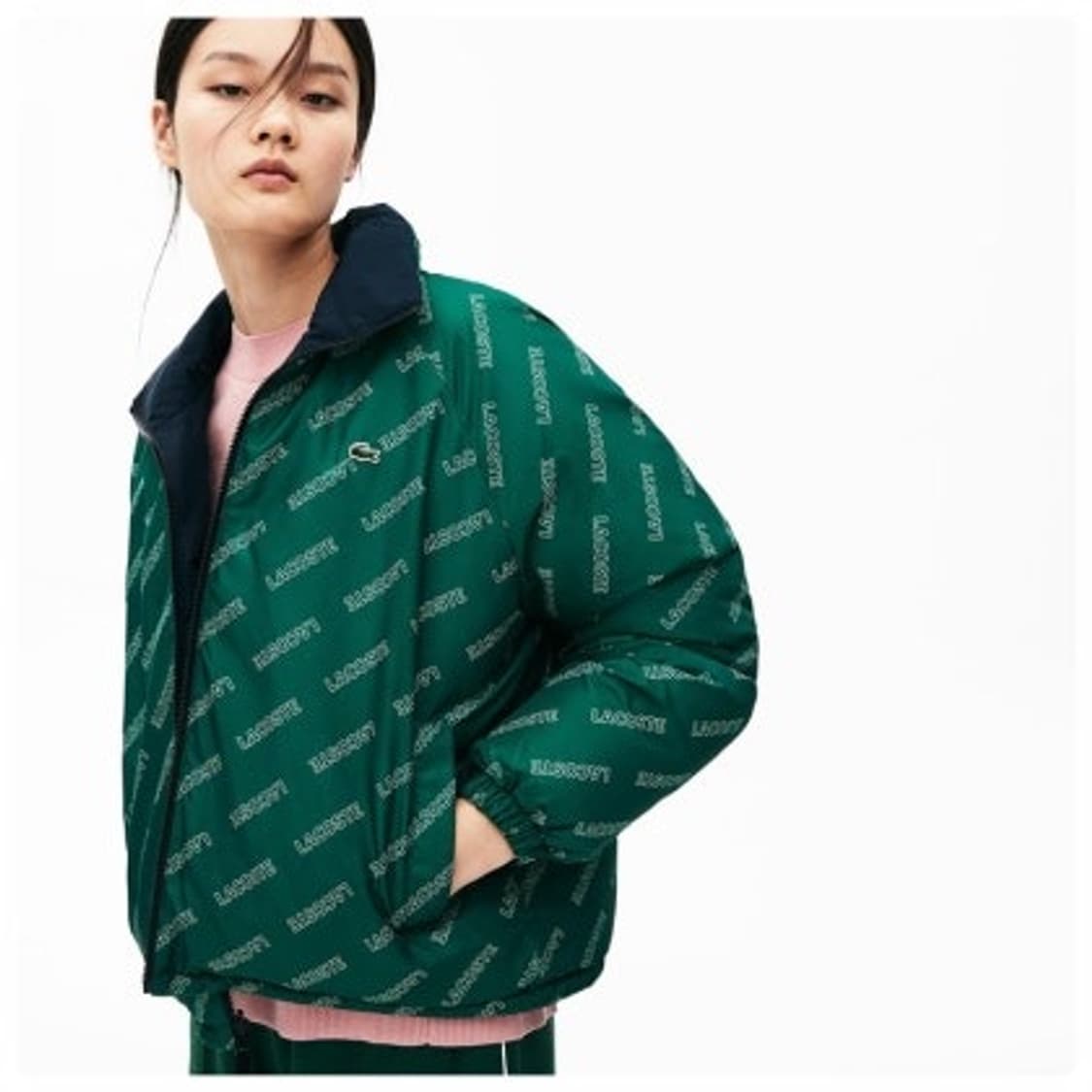 라코스테 LACOSTE 리버서블 패딩 자켓 상품이미지2