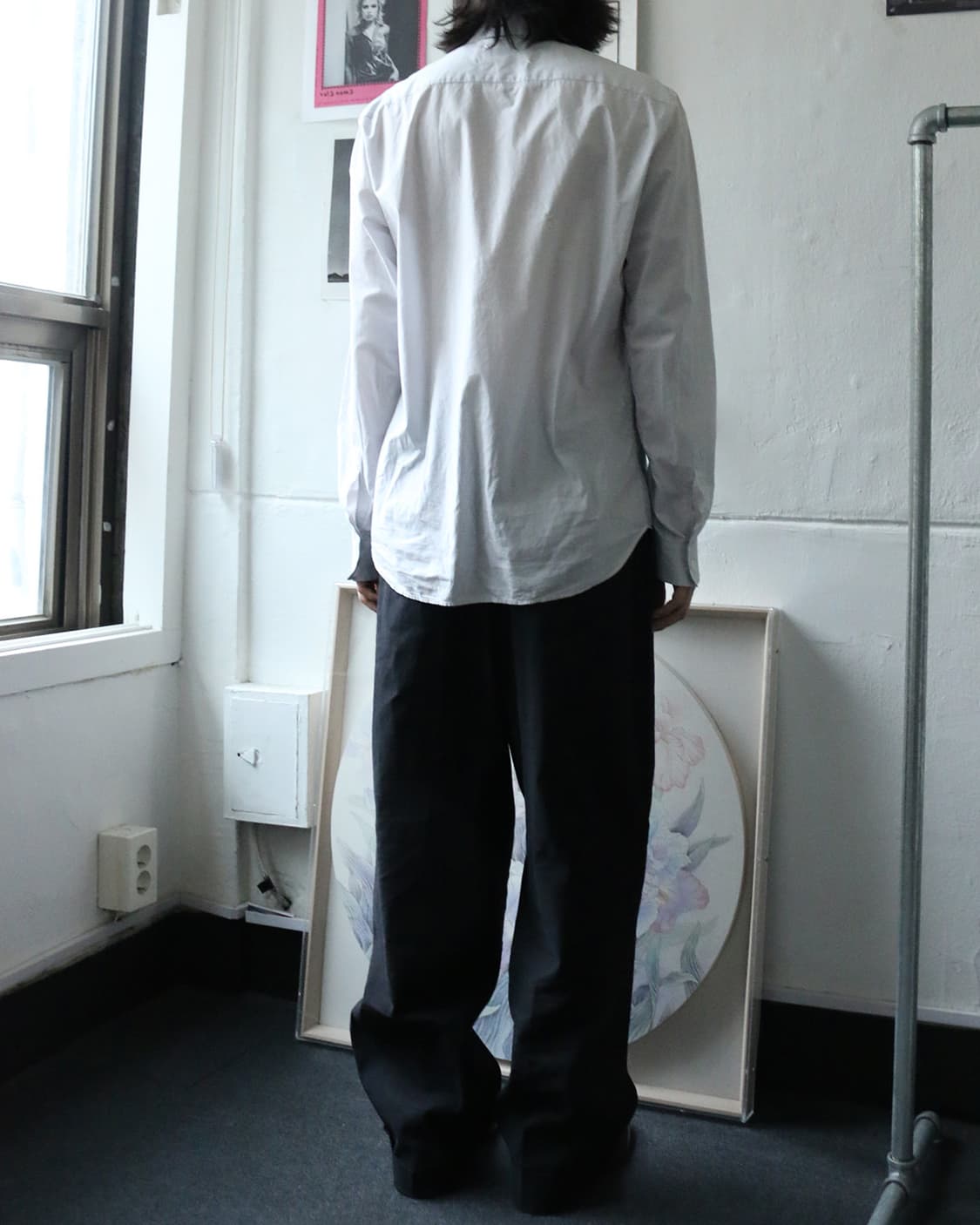 꼼데가르송 옴므 와이드 핀턱 트라우저  상품이미지3