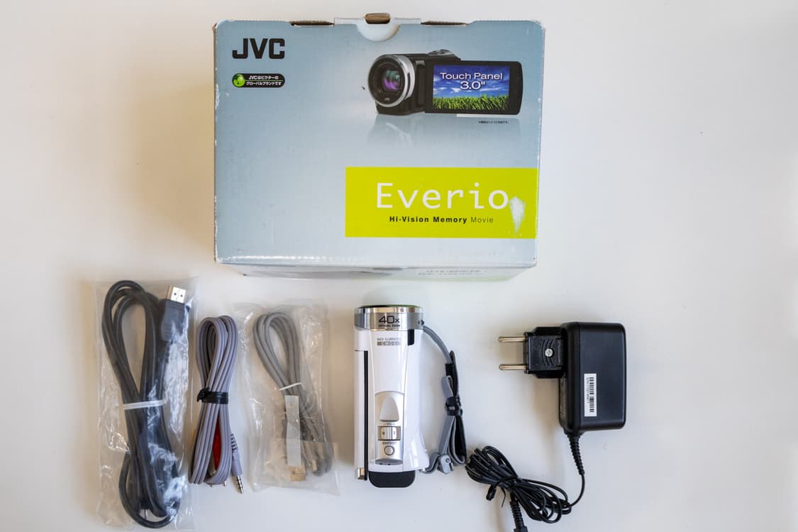 JVC GZ-HM33-W / 빈티지 디지털 캠코더 상품이미지9