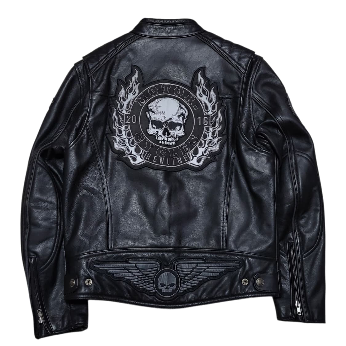 (m) 할리데이비슨 패치 다크호스 가죽 자켓 상품이미지2